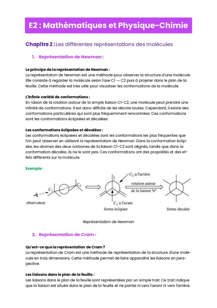 Example Fiche de Révision BTS BioRP